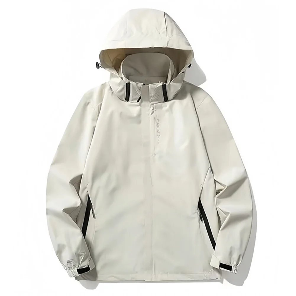 Casual Outings Men's Punching Jacket Spring Fall Men Jacket Clothes Casual Sports Coat Fashionable Work Clothing