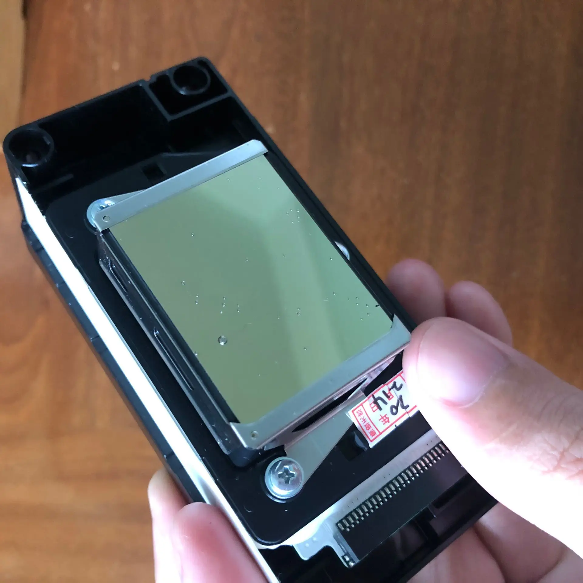 

Резиновая прокладка для печатающей головки 187000, совместимая с 186000, 160010, 158000. Оригинальные запчасти для ремонта.