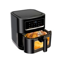 Visible Air Fryer  7L Large Airfryer, 10 Preset Functions, Roast, Bake, Dehydrate, Reheat , Quiet, Non-Stick