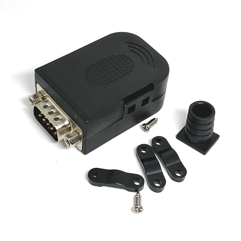 DB9 Connector D-SUB 9 Pin Male Female Plug RS232 RS485 Breakout Terminals 21-24 AWG Wire Solderless Connectors