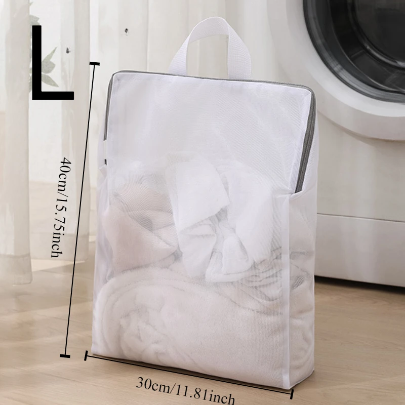 1pc upgraded 3D laundry bag mesh bag washing machine filter screen anti deformation laundry bag