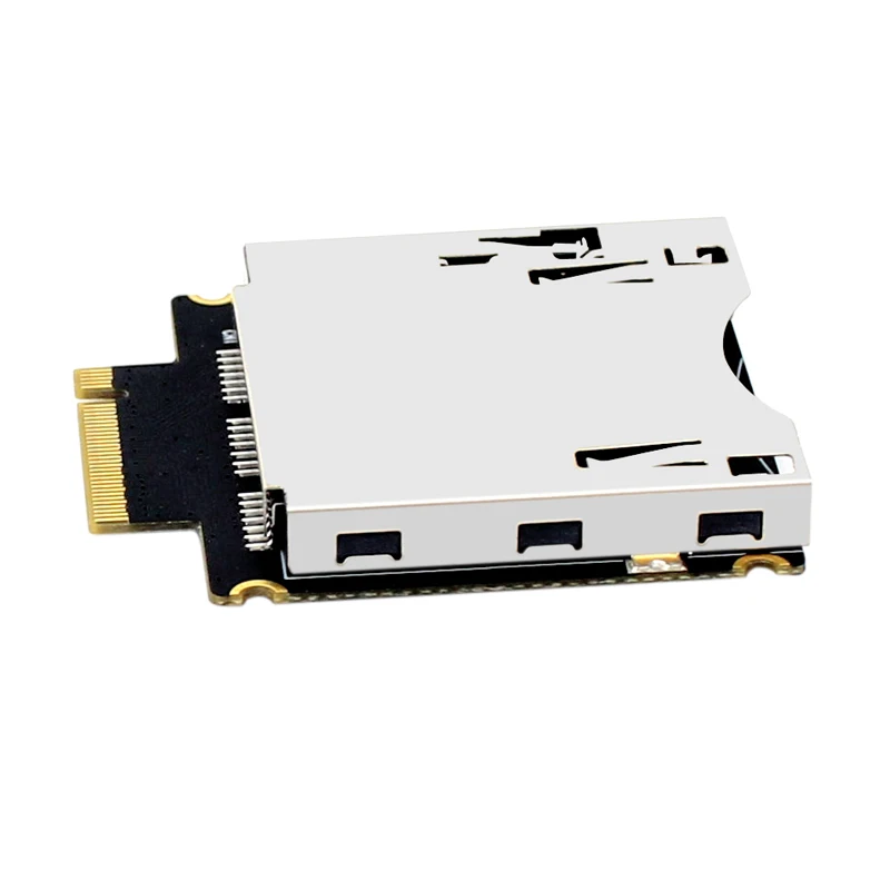 CFexpress Type B to M.2 NVME Adapter Expansion Board Riser Converter NVME M Key PCI-E 3.0/4.0 X2 to CFexpress Type-B Card Reader