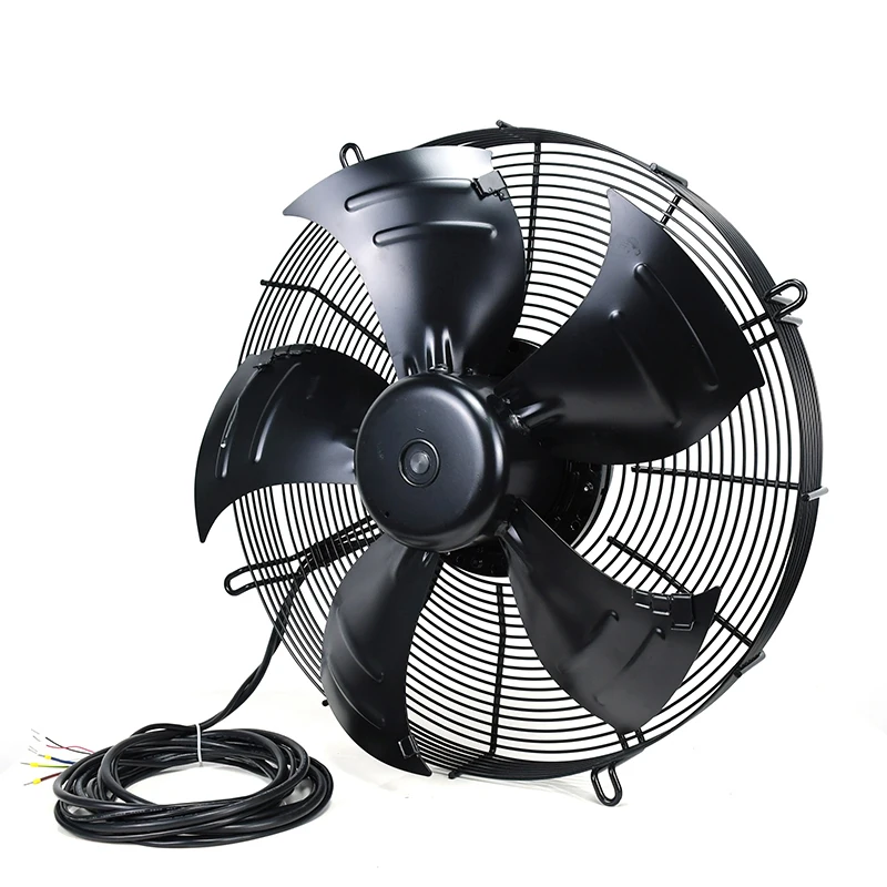 Single Phase EC Motor Axial Fan Custom High Quality Industrial Exhaust Fan Extractor Axial Flow Fan Cooler