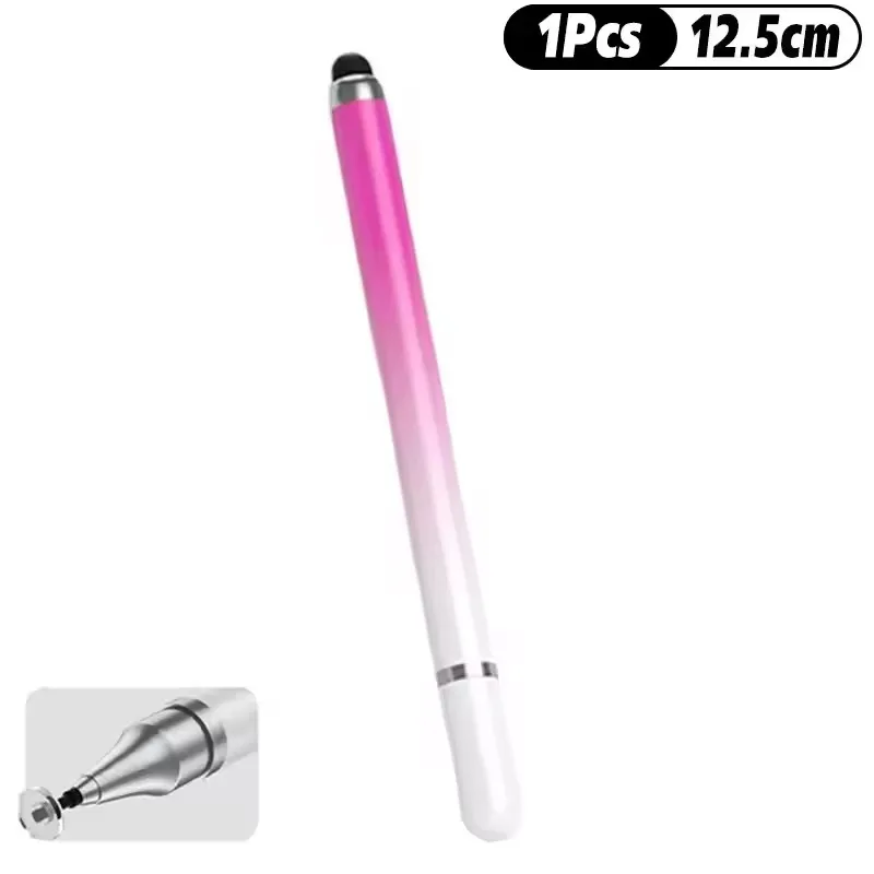 2-in-1 universele stylus pen voor tablet, mobiel, Android, iOS telefoon, iPad accessoires, tekentablet pennen, capacitief scherm touchscreen pen