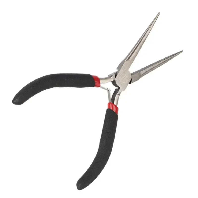 

4.5 "Mini toothed pointed nose pliers Hand Small mouth jewelry extended multi-function repair hand tool