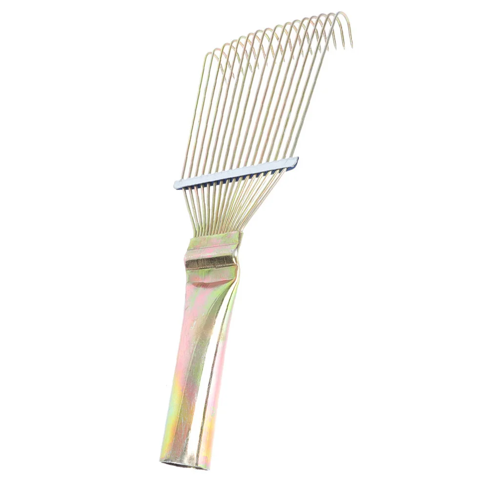 فرشاة تهذيب الحصان المعدنية المتينة لإزالة شعر الماشية، مقبض ناعم، مشط العناية بالماشية، الأغنام الماشية #2