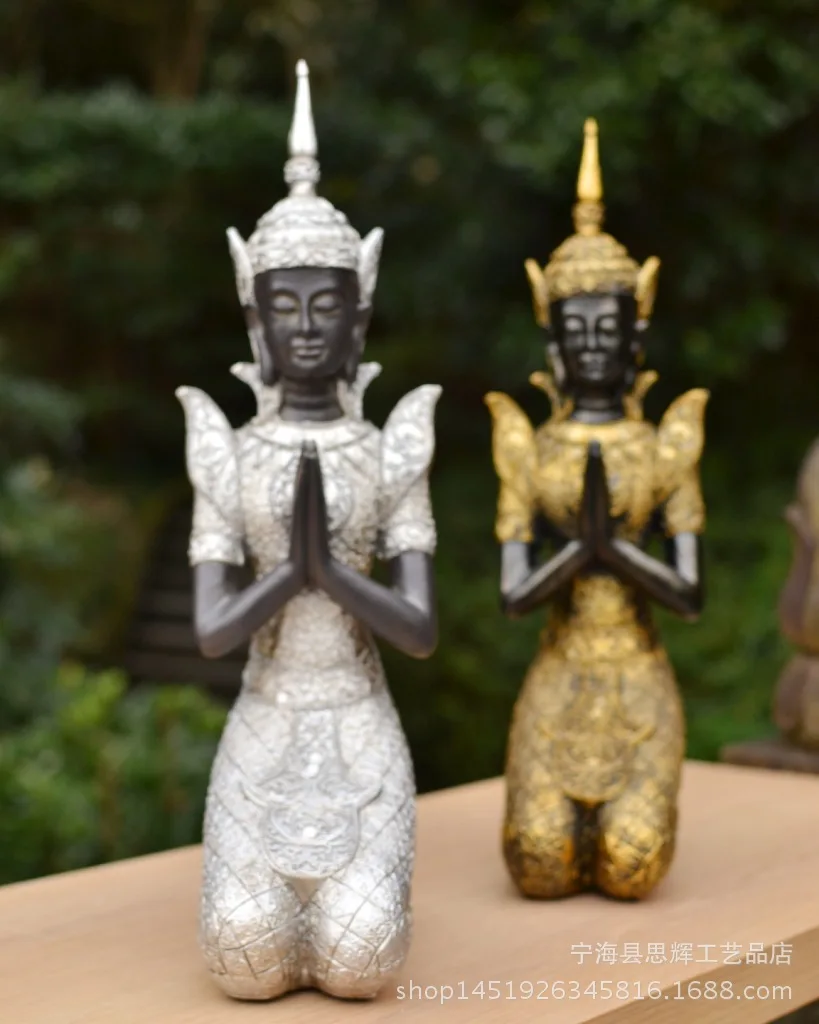 Ornament carving etiquette welcome home decoration handicrafts entrance decoration