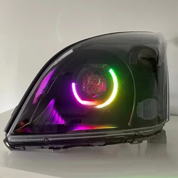 Premium Projector Headlights,Full Led Headlights Customized Front Lamp,for Toyota Prado 120 Series Fj120 Lc120 2700 2003-2009