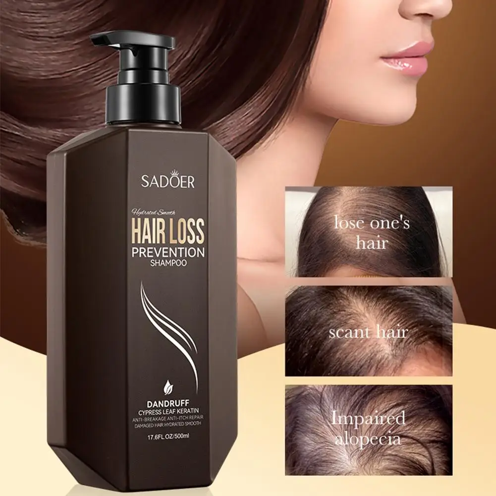 Oil Nourishes Shampoo 500ML Total Repairing for Damaged Hair with Protein for Strong Silky Shiny Healthy Renewed Hair Y9T7