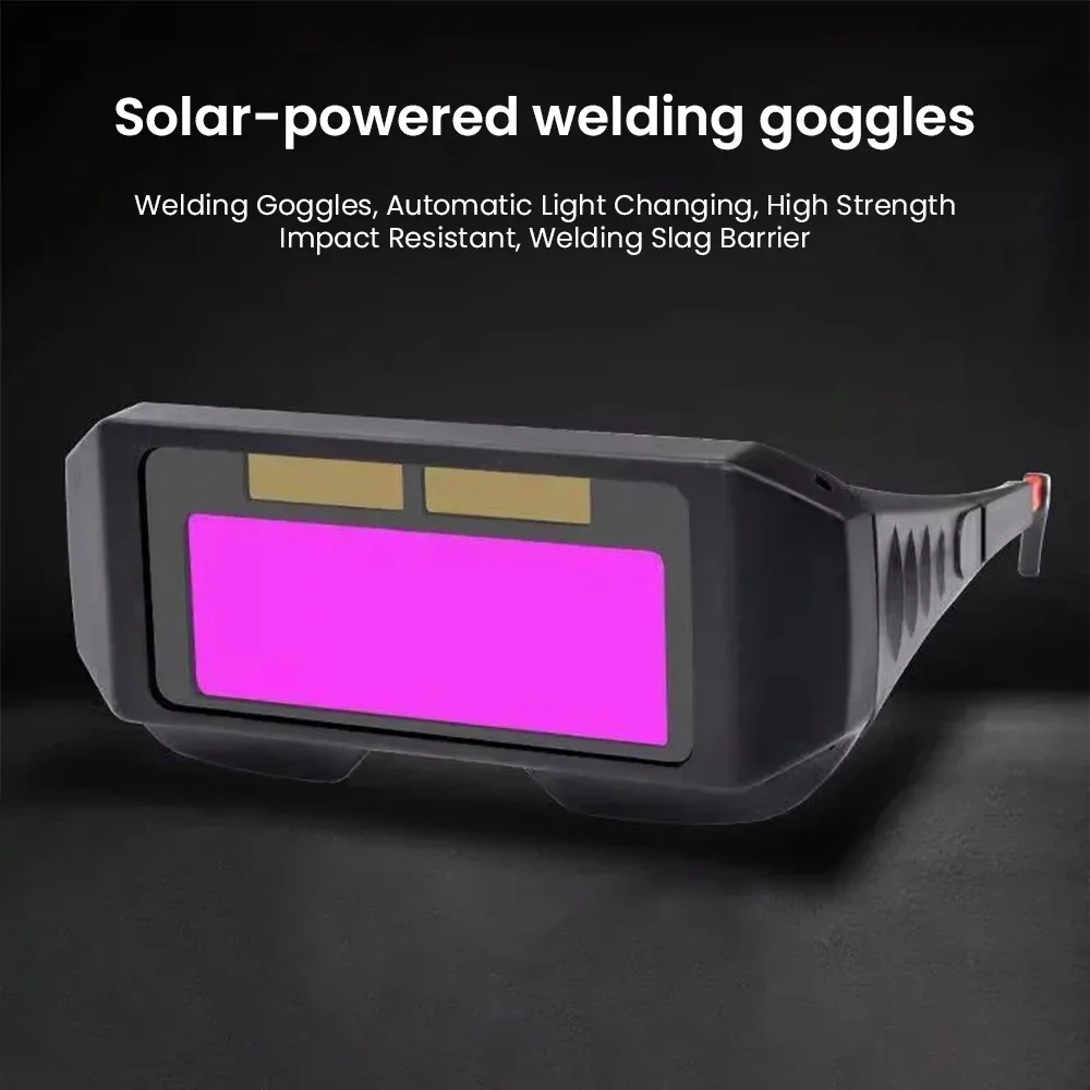 Automatic Dimming Welding Goggles LCD Welding Glasses TIG MIG MMA Plasma Welding Glasses Solar Welding Helmet Electrical Tools