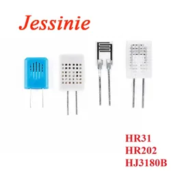 2PCS HR31 HR31D HR202 HR202L HJ3180B Hygrometer Humidity Sensitive Resistor Sensor Element Humidity Sensor Module with Case