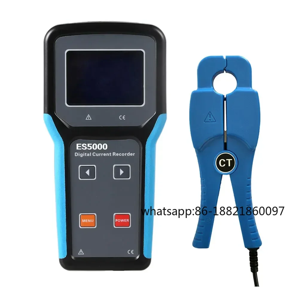 

Запись измерения тока переменного тока ES5000, запись онлайн-мониторинга, поиск неисправностей, цифровая запись, амперметр