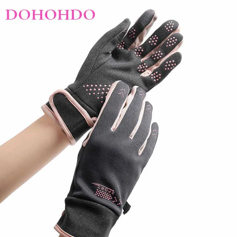 

New Outdoor Sports Cycling Gloves Winter Women's Cycling Non-slip Warm Cold Waterproof And Velvet Touch Screen Перчатки Женские