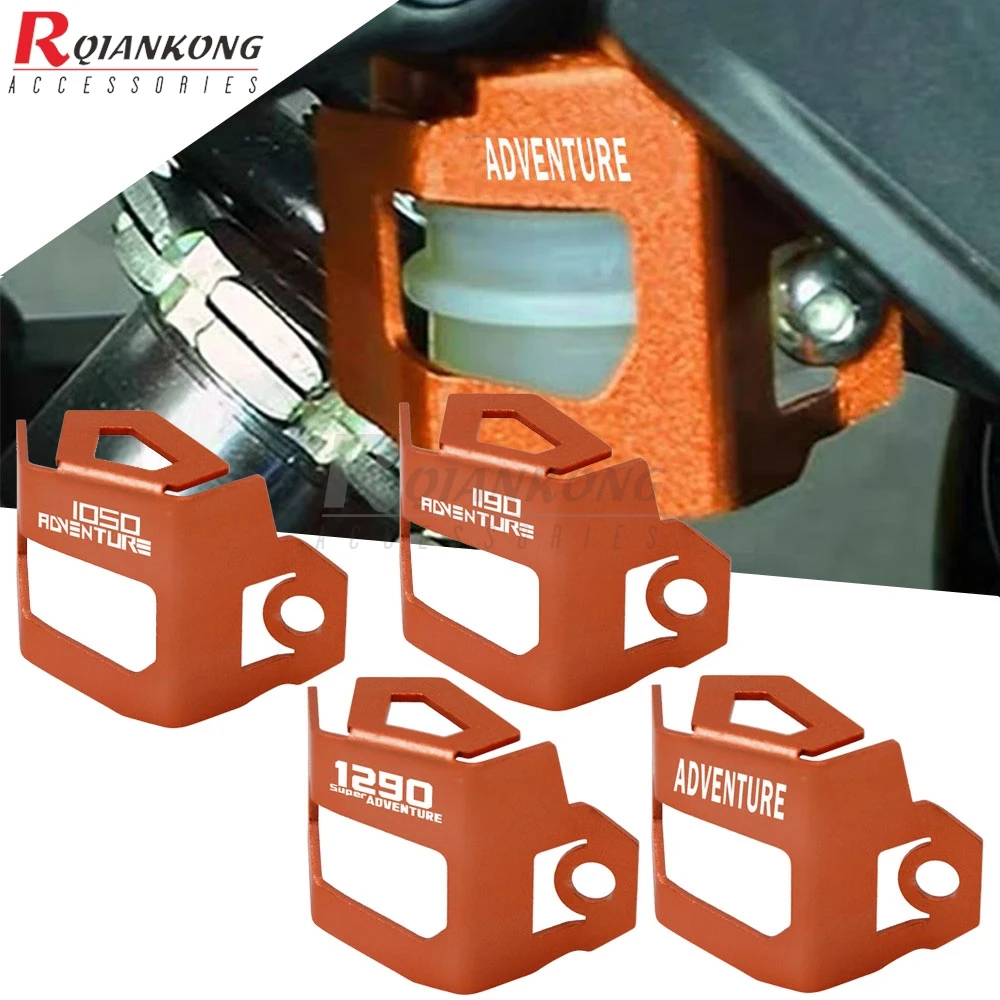 

Motorcycle Rear Brake Fluid Reservoir Guard Cover Protector For 1290 Super Adv 1290 SUPER ADVENTURE R/S/T 1050 1190 Adventure