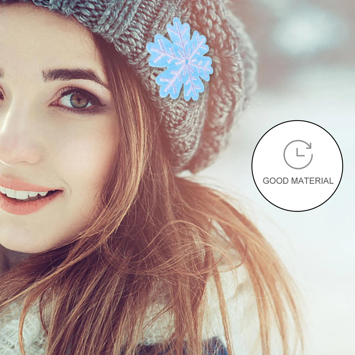 

20pcs Christmas Appliques Snowflake Tree Embroidery Patches Creative Garment Accessories Diy Clothing Decorations For Cap Pants