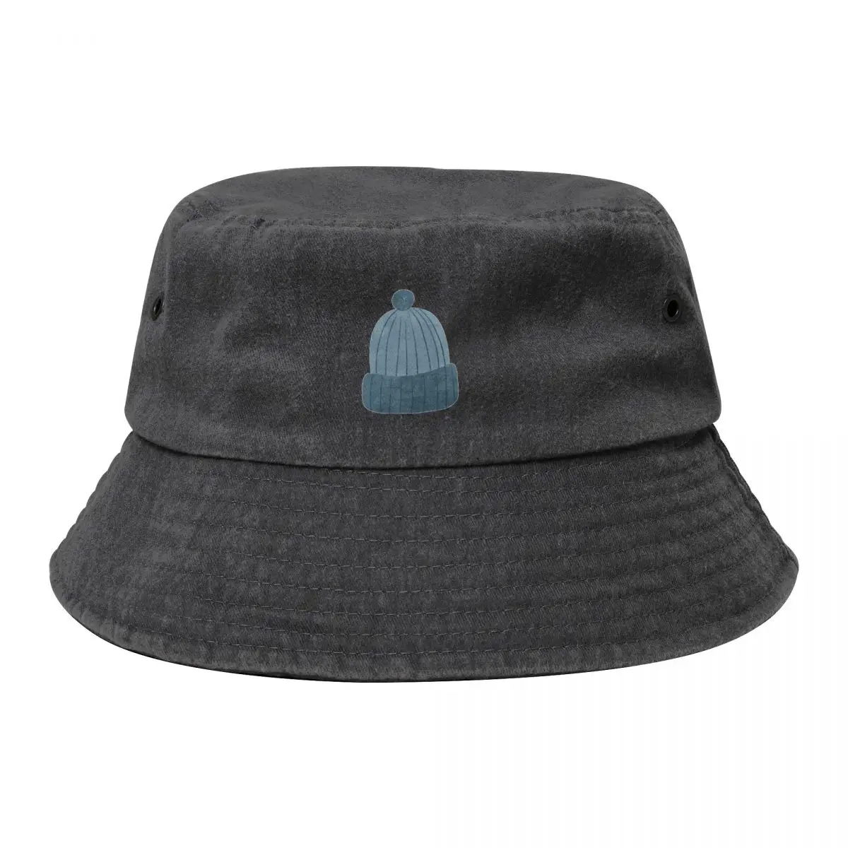 

Blue Beanie Sticker Bucket Hat western Hat Dropshipping Golf Men Women's