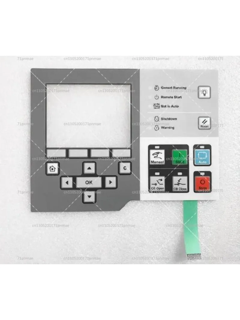 Membrane Keypad Keyboard Button for PCC3300 Power Command HMI 320 Display 0300-6315-02 PN 0300631502