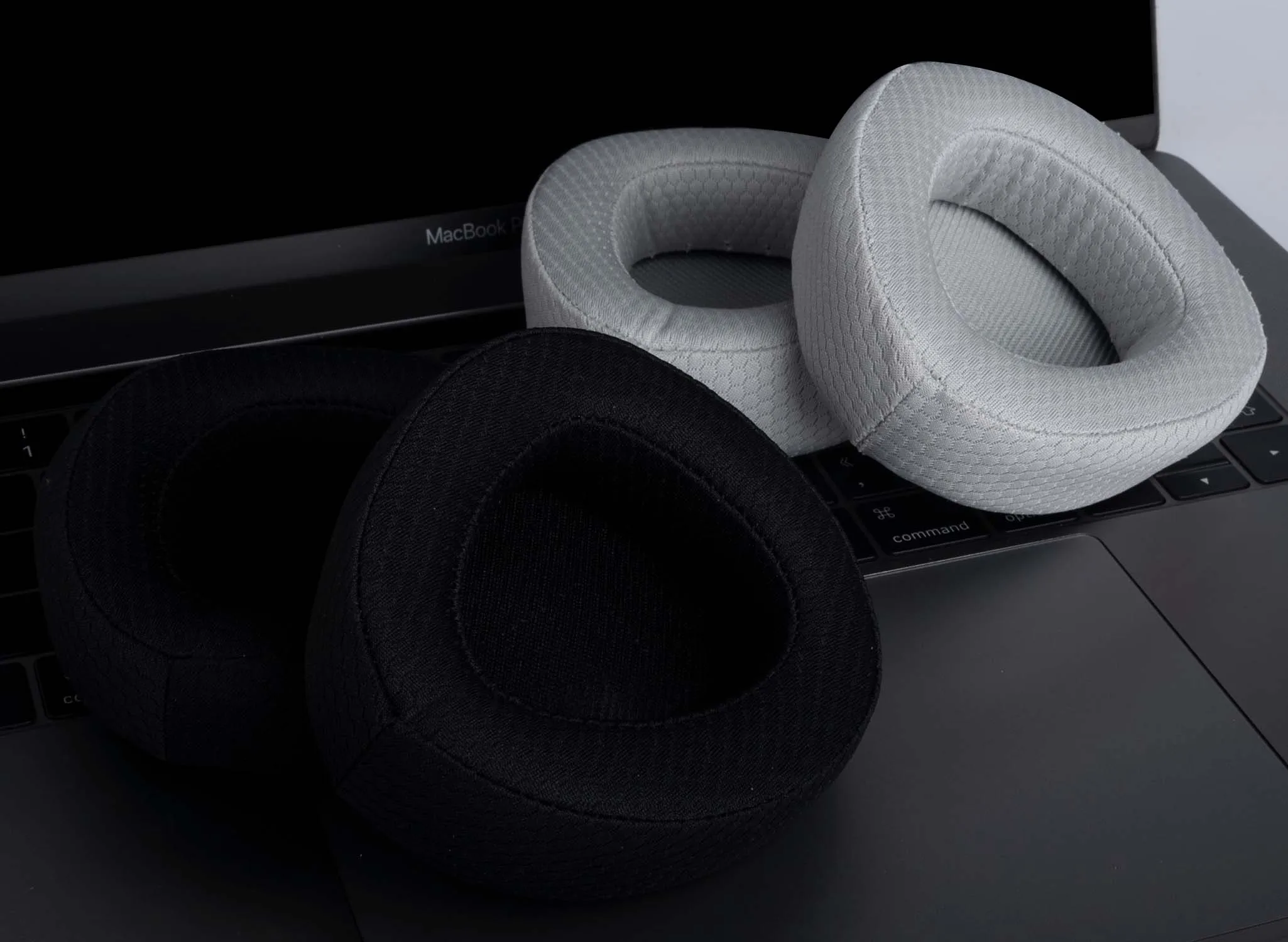 Earphone Pads for ASUS ROG Delta II Replacement Earpads Earmuffs Cloth Memory Covers Sponge Protein