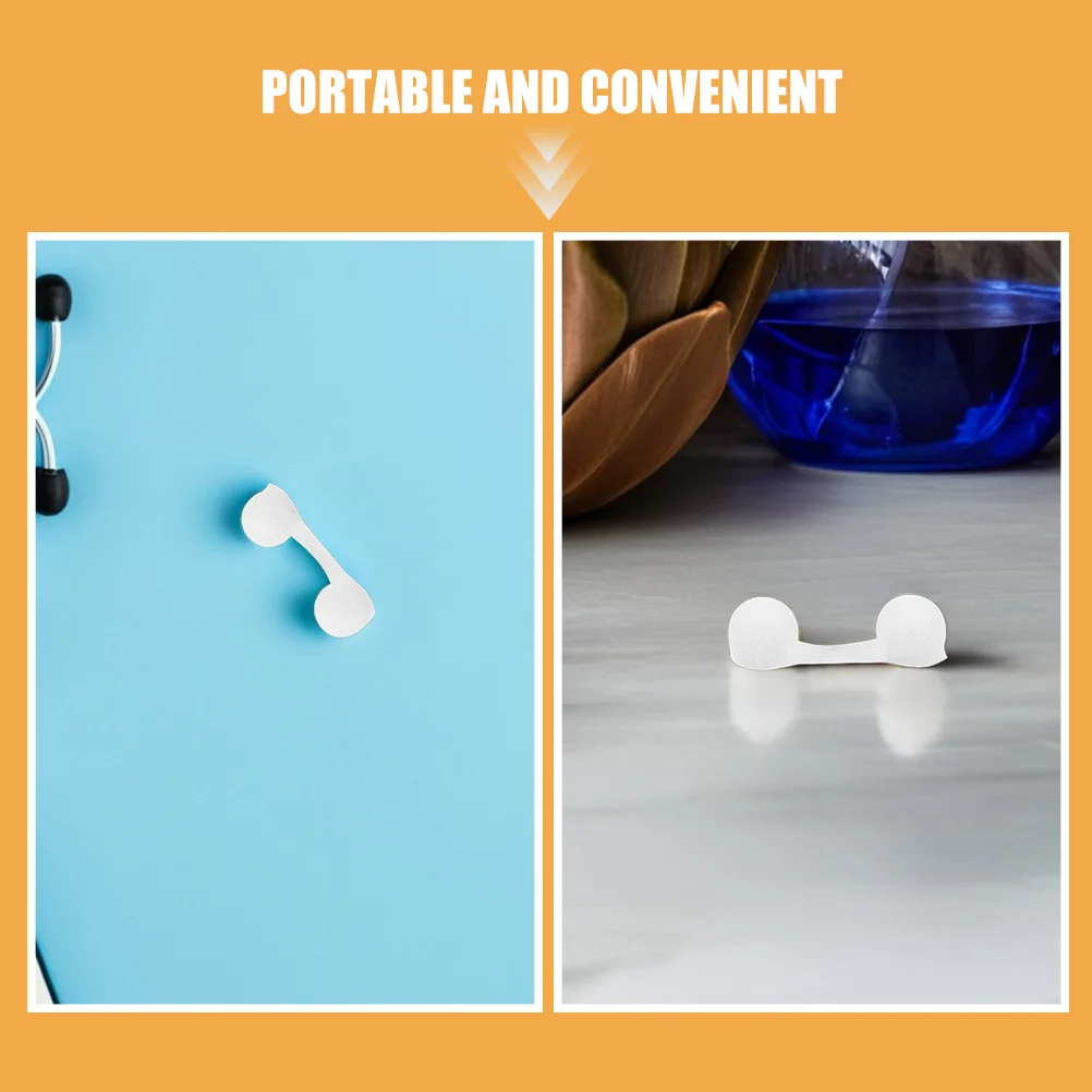 먼지용 비강 필터 100개: 작은 통기성 코 플러그 필터 보이지 않는 보호 목공 건설 고먼지