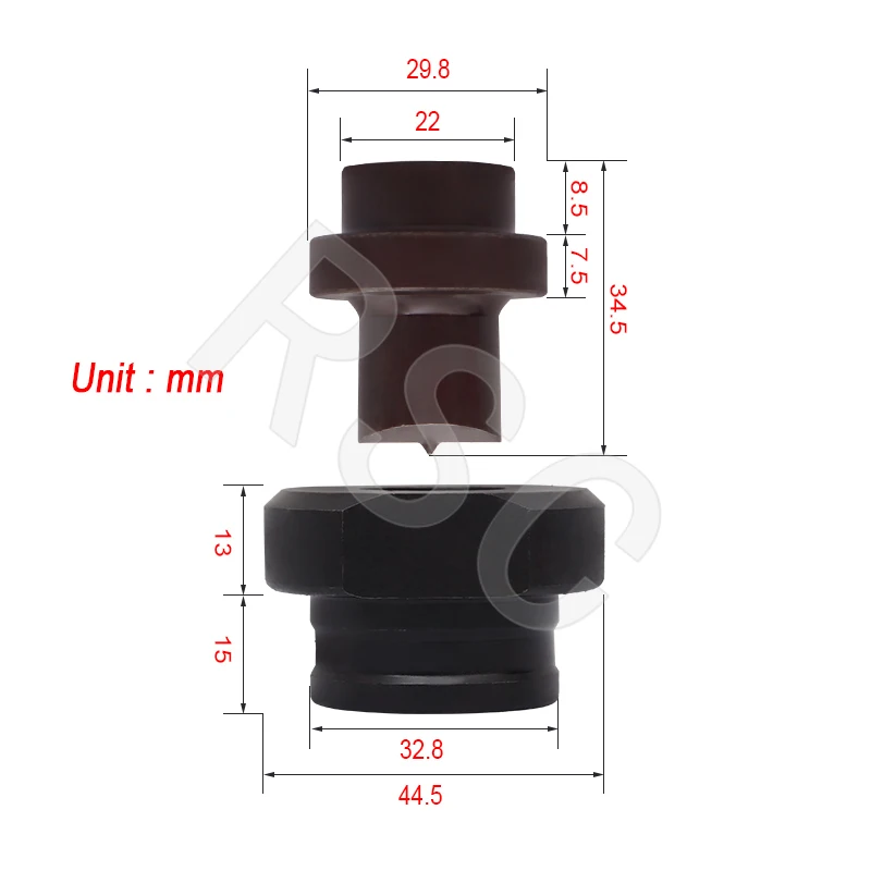 Hydraulic Punching Slotted Hole Die Suitable for CPM-25 Electric Hydraulic Punching Machine