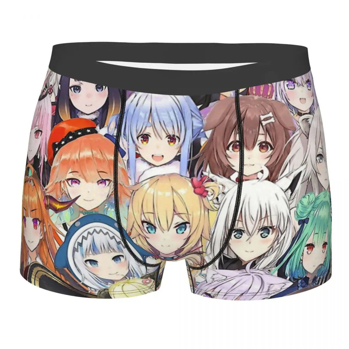 

Hololive Members Vtuber Group Portrait Underpants Cotton Panties Man Underwear Comfortable Shorts Boxer Briefs