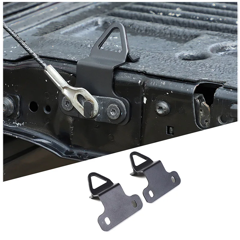 

Car Tailgate Tie Down Anchor Bed Cleat For Ford Ranger 2015-2021 Pickup Truck Bed Cargo Box Hook Rope Fixed Buckle