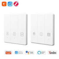 ZigBee Smart Roller Shutter Switch Works Tuya Smart Life Requires Zero Conductor Voice Control with Alexa Google Assistant