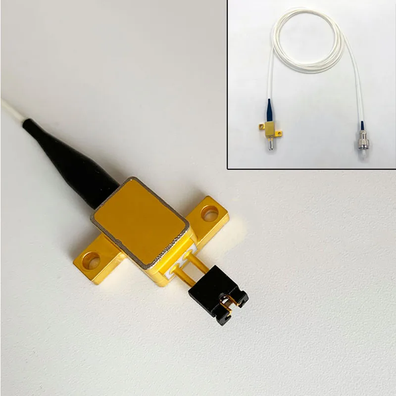 808nm 810nm 5W Fiber Coupled Diode with 105um or 200um Multimode Fiber Lasers 2-Pin Package XL-808-005-M-H2