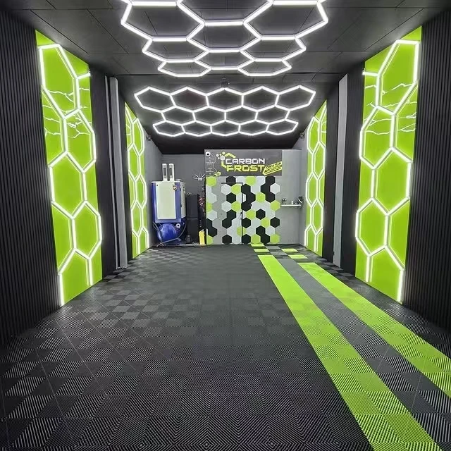 ПП гаражная плитка в продаже противоскользящая напольная напольная плитка для гаража по индивидуальному заказу