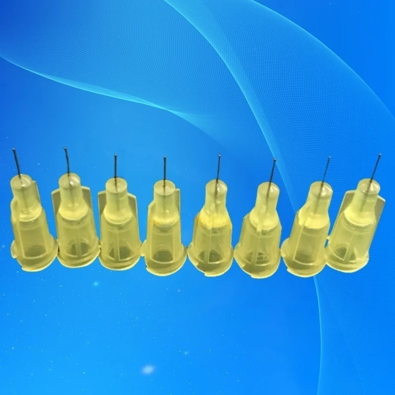 

Насадки для промышленных шприцев 32G, 100 шт. | Дозирующие иглы из нержавеющей стали 6,35 мм (1/4 дюйма) для аппликаторов EFD