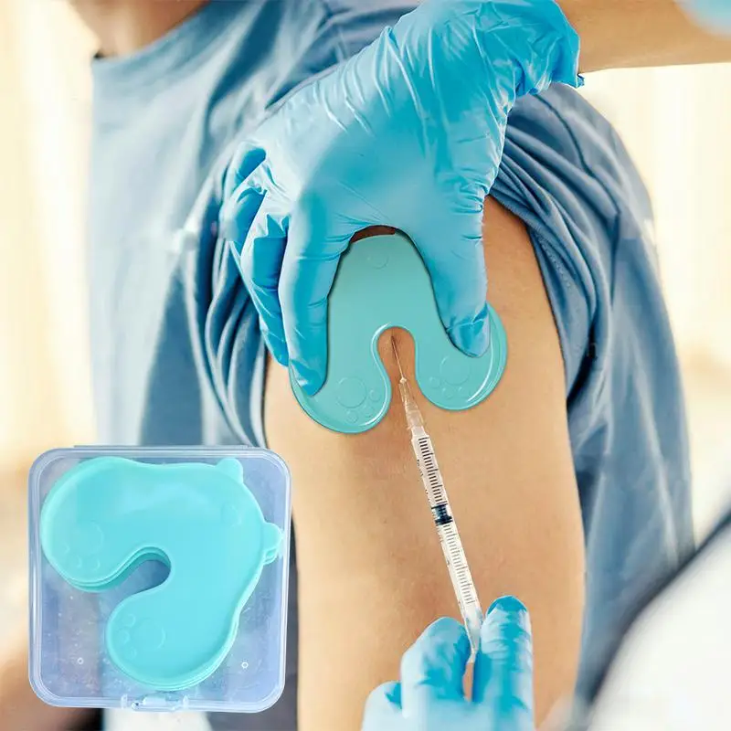 Syringe Assistant 4pcs Pain Blocker Pads For Injection Procedures Comfort And Support For Children Adults Medical Scene