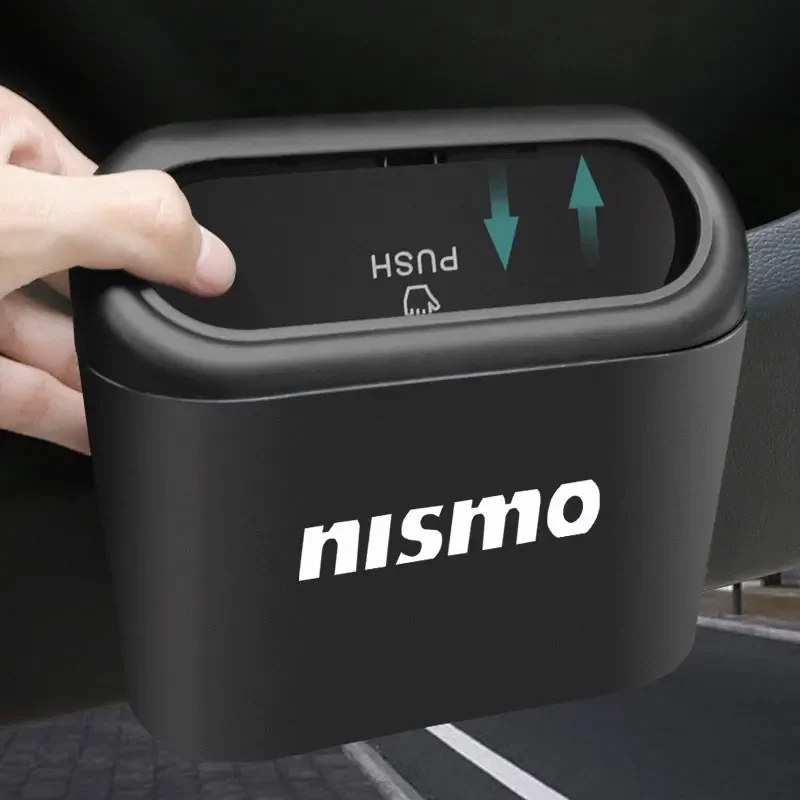 Auto Pattumiera Scatola di Immagazzinaggio Veicolo Multifunzionale Spazzatura Custodia per Nismo Nissan Tiida Teana Qashqai Almera Juke X Trail