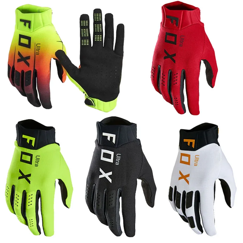 Ultra Fox cycling gloves ATV MTB BMX Off Road Motorcycle Gloves Mountain Bike Cycling Gloves Motocross Bike Racing Gloves