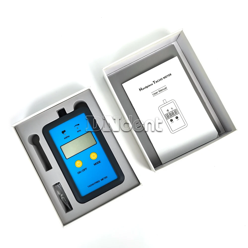 Dental General Tachometer For Dental High/Low Speed Handpiece Scaler LED Display Electrical Digital RPM Speedmeter