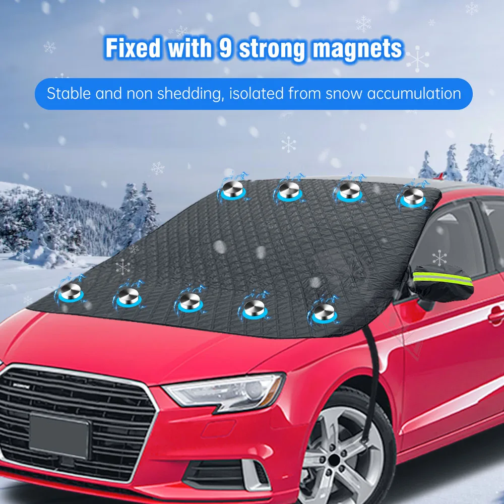 لأودي A3 8L 8P 8V 1997- 2025 ظلة غطاء زجاج سيارة الثلوج الشمس الظل السيارات المغناطيسي غطاء الزجاج الأمامي