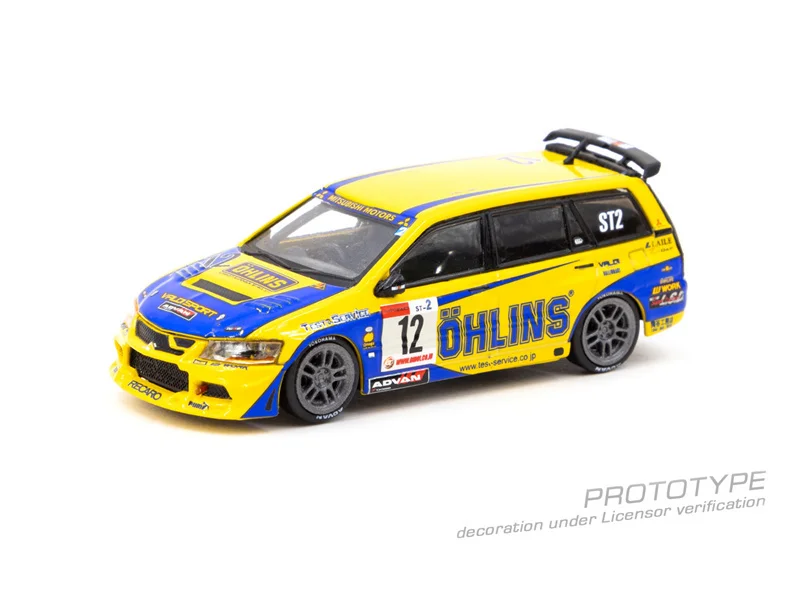 Tarmac Works 1:64 Lancer Evolution Wagon Super Taikyu Series 2006 Diecast Model Car