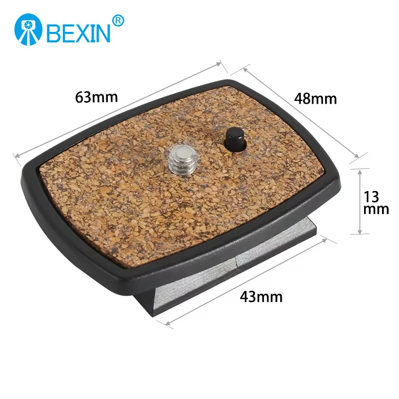 BEXIN Seria 690 Statyw do aparatu Płyta szybkiego uwalniania Plastikowa płyta adaptera Akcesoria do głowicy statywu Yunteng 690 668 580