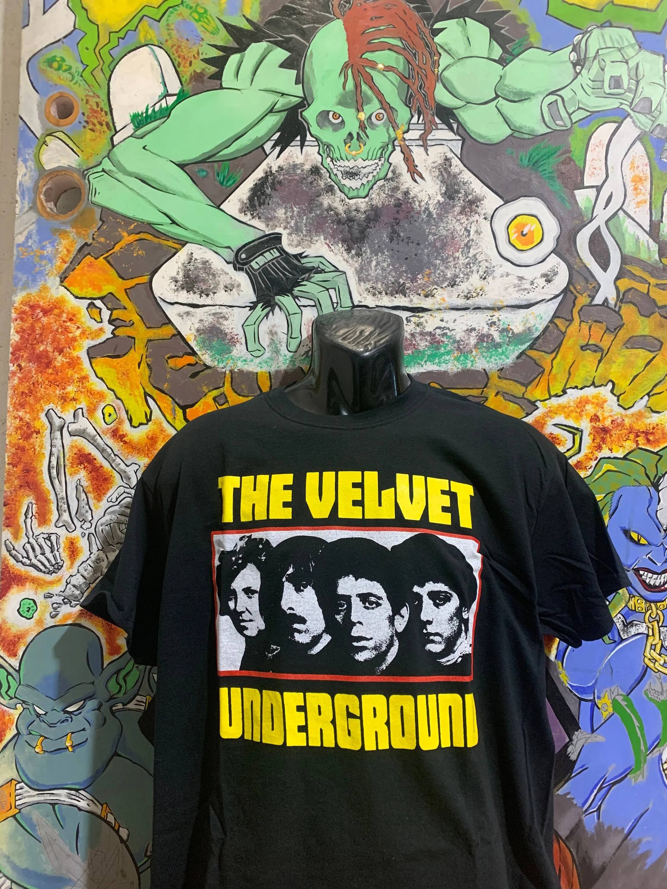 The Velvet Underground Group T Shirt Lou Reed John Cale Nico Proto punk