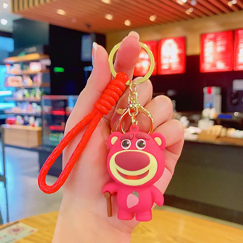 ディズニー漫画トイストーリーキーホルダー、ウッディ、エイリアン、シニアポテト、ヘッドキーリング、バックパック、ハンギングアクセサリー、ガール、ハンドバッグ、オーナメント、キュート