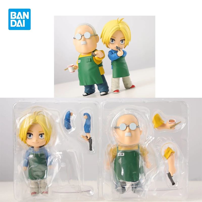 

Оригинальный BANDAI SAKAMOTO DAYS Asakura Shin Sakamoto Taro Figuarts мини аниме фигурка игрушка модель из ПВХ коллекция подарок в наличии