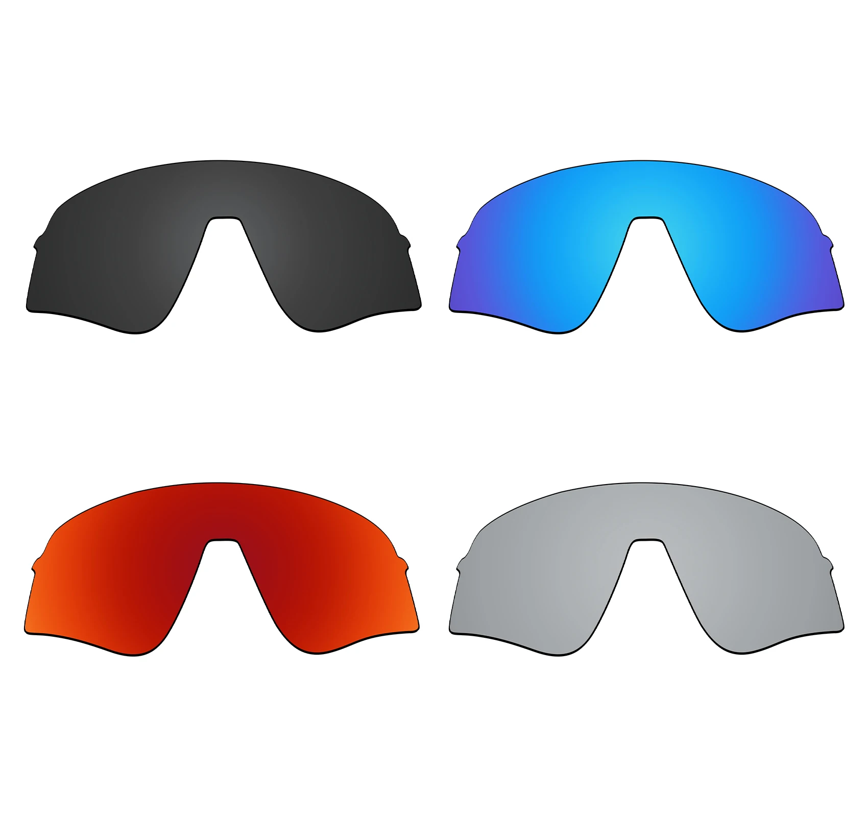 OOWLIT Polarized Lenses Replacements For Oakley Sutro Lite Sweep OO9465 Sunglasses