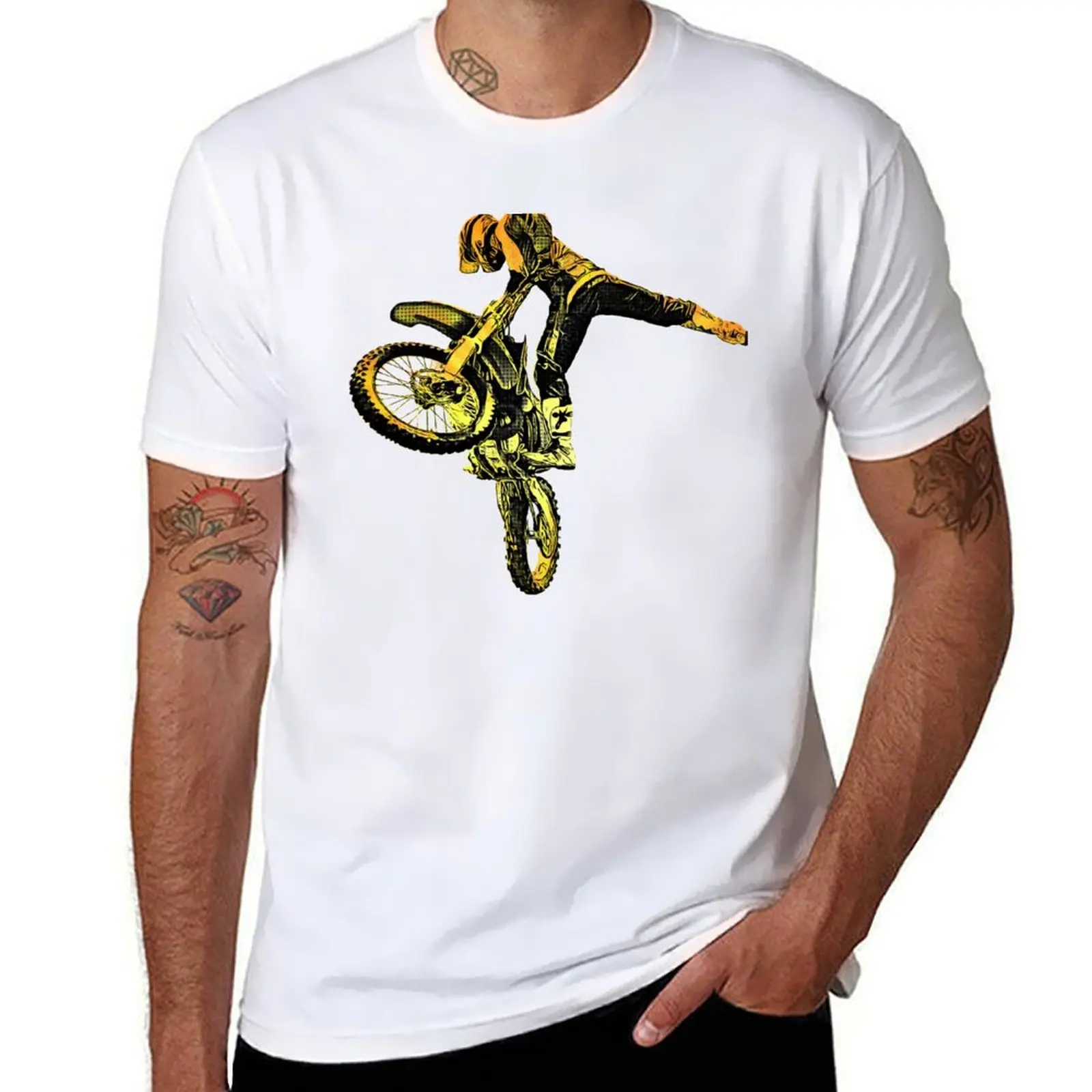 

Dirt bike, Jeremy McGrath, Jeremy McGrath Supercross 98 T-Shirt t shirt custom print man t shirt heavy cotton T-Shirt