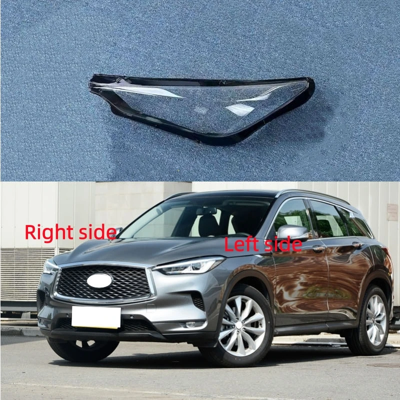 

Для Infiniti QX50 2018-2023: Корпус фары, крышка фары, сменный плафон, стекло фары
