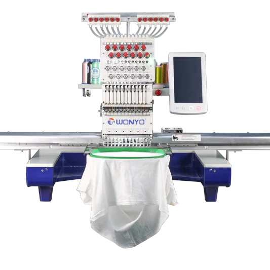 5 Year Quality Warranty Computerized Cap 1200 Rpm High Speed Computer Embroidery Machine Offer Online After-sales Service