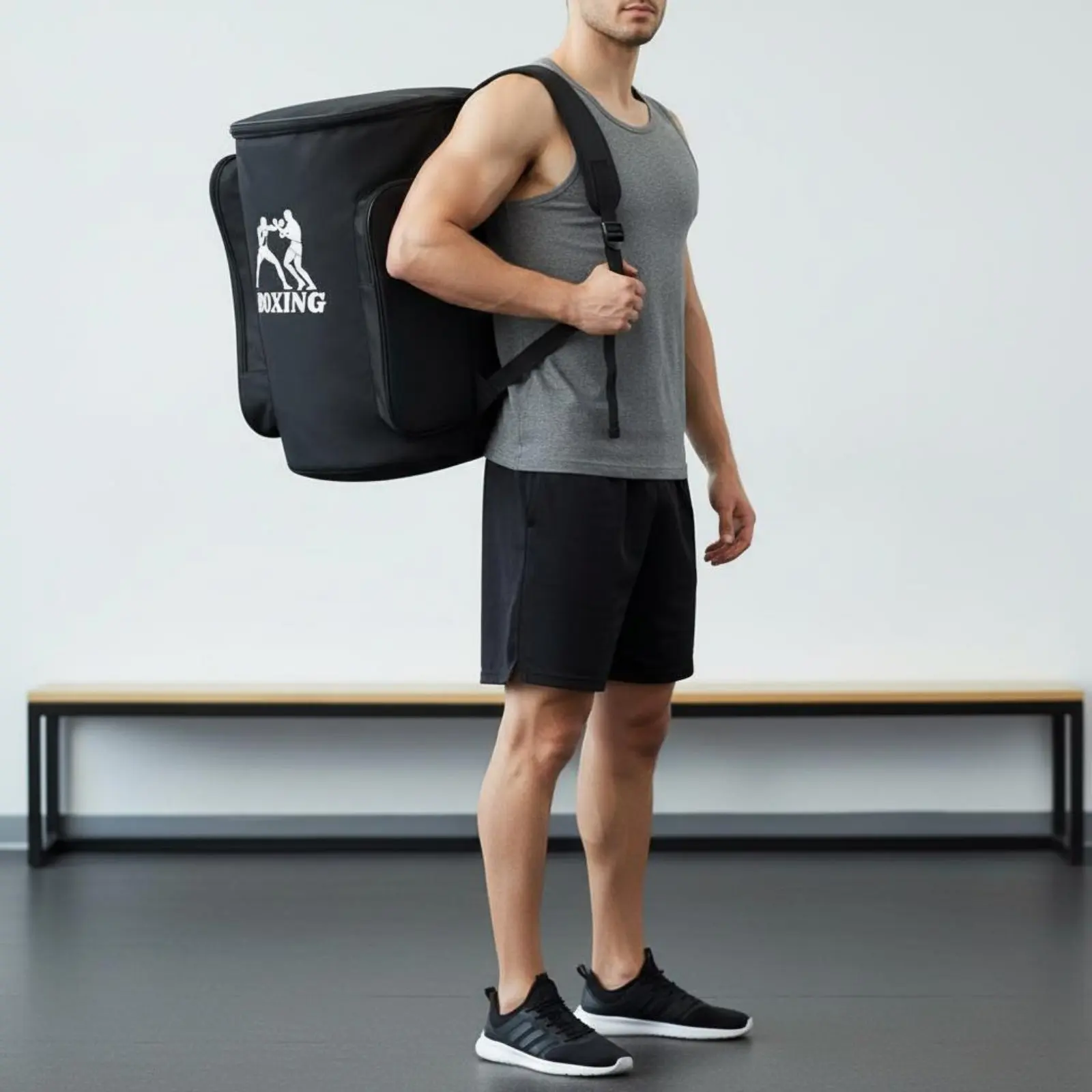 

Taekwondo Equipment Backpack Long-Lasting Construction Fighting Arts Gear Bag Fighting Arts Training Bag Wear-Resistant