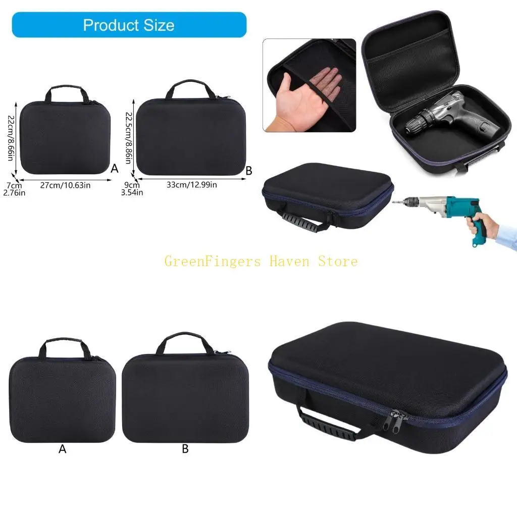 

F68D Сумка для хранения ручных инструментов, сумки для переноски инструментов, сумка для инструментов с широким горлышком, чехол