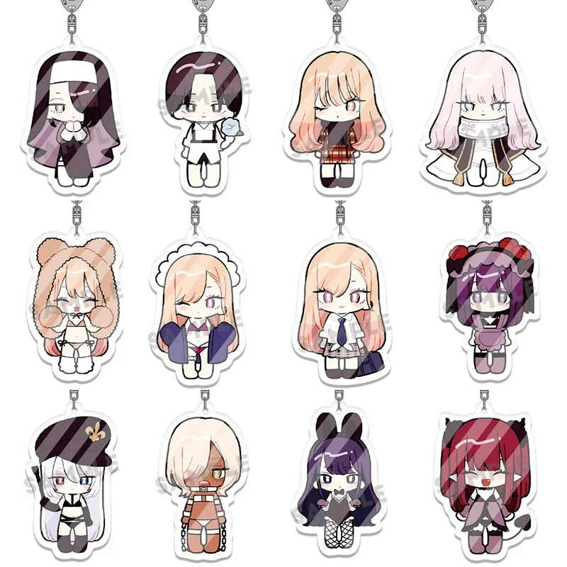 New Marin Kitagawa SD Cute Cosplay Acrylic Keychain – Kawaii Figure Pendant Strap Accessory, Perfect Gift for Anime Fans