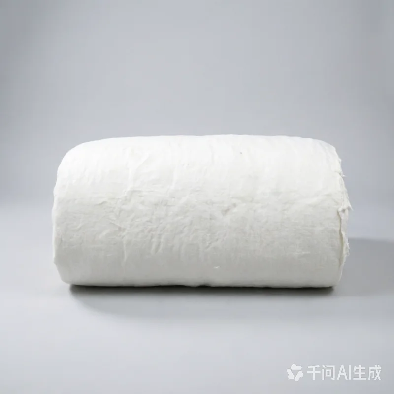 1PCS 0.5x0.6m 1260℃ Ceramic Fiber Blanket, High Temp Insulation Cotton for Boiler, Furnace & Kiln, Fireproof