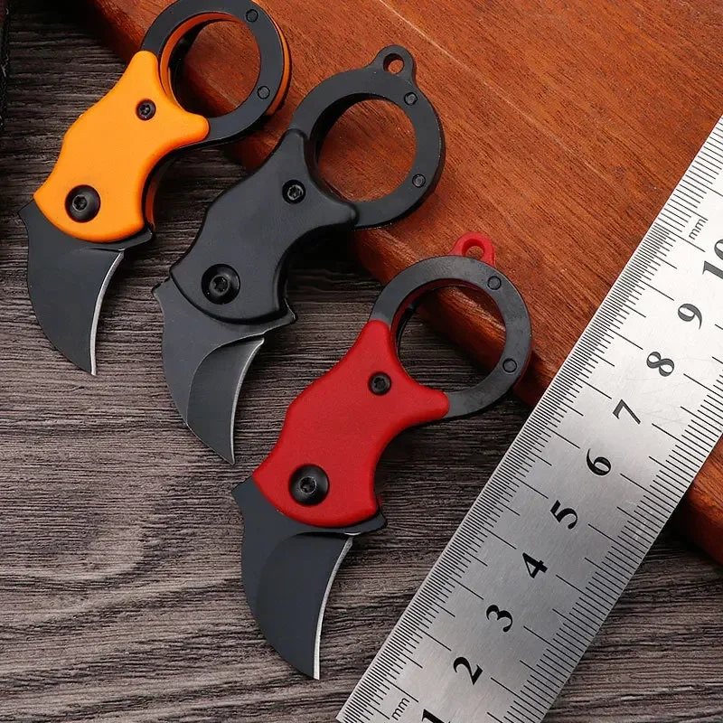 EDC Folding Jackknife Portable Sharp Outdoor Survival Knife Fruit Cutter Letter Opener Pocket Cutting Tool
