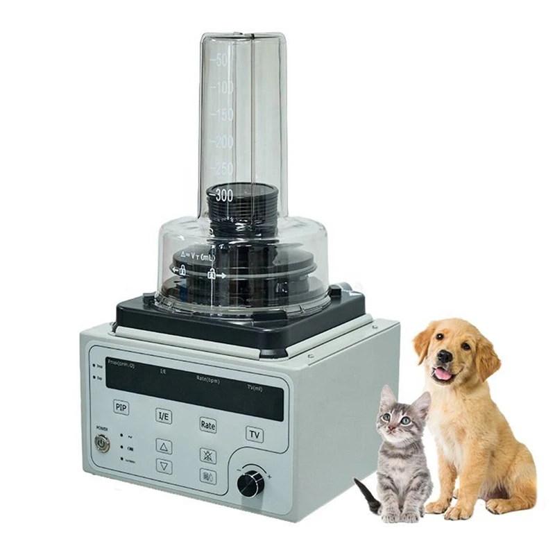 

Anesthesia Ventilator Machine High Flow Oxygen Therapy Equipment Veterinary Anesthesia Ventilator Fan for Animal Hospital Clinic